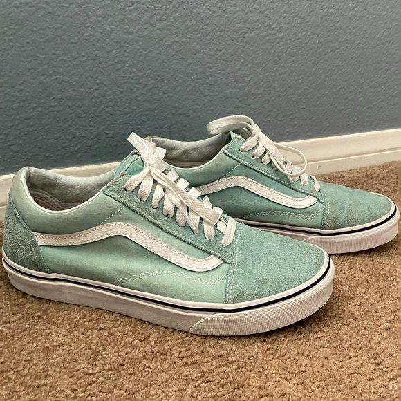 Vans Old Skool SK8 Teal ~ Size 9 Women's, 7.5 Men's - Picture 3 of 7